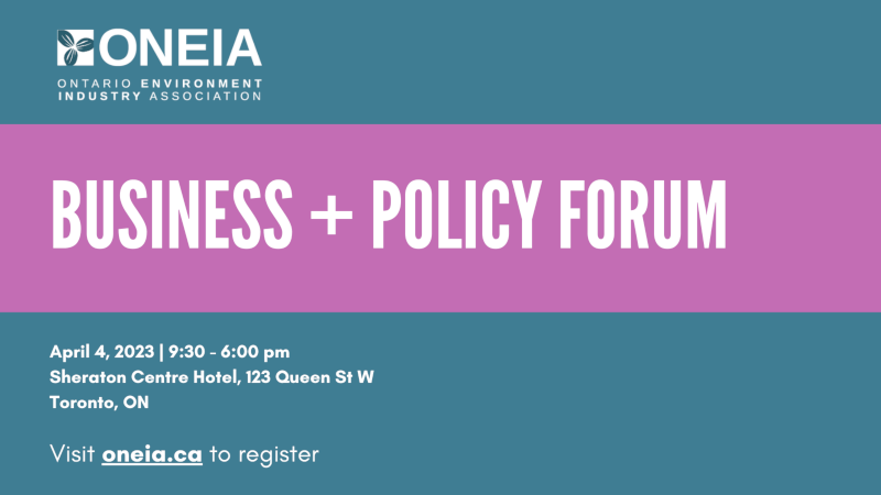 Happening tomorrow: 2023 Environment and Cleantech Business + Policy Forum! Meet #TeamEcometrix experts Andrea Amendola and Lara Alves Beese and learn about our approach to #EnvironmentalConsulting and solving our client's unique challenges. oneia.ca/event-5171616 @ONEIAnetwork