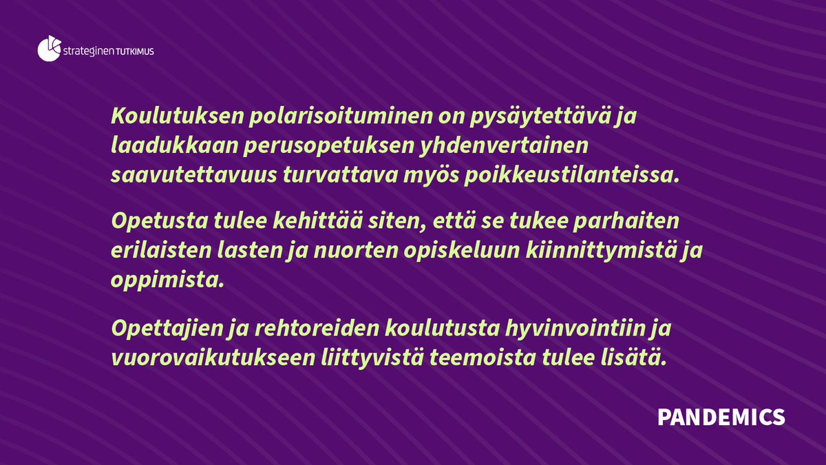 EduRESCUE's tweet photo. EduRESCUE onnittelee uusia kansanedustajia!🤝 Päätöksissä on huomioitava myös kriiseihin varautuminen. Haluamme olla tutkimuksen avulla mukana rakentamassa entistä resilientimpää #koulujärjestelmä'ä. 

Tutustu suosituksiimme: https://t.co/TjYUoRMGjB

#vaalit2023 #koulutus https://t.co/U6meKNtjAc