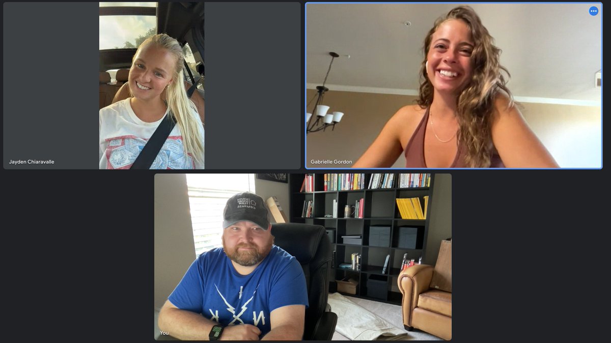 Jayden, Gabrielle and Ben are practicing how to have the most effective conversations with new clients this morning! #realestate #salestraining #productivity #tampa #apollobeach #florida #compasseverywhere #agentsofcompass #googlemeet