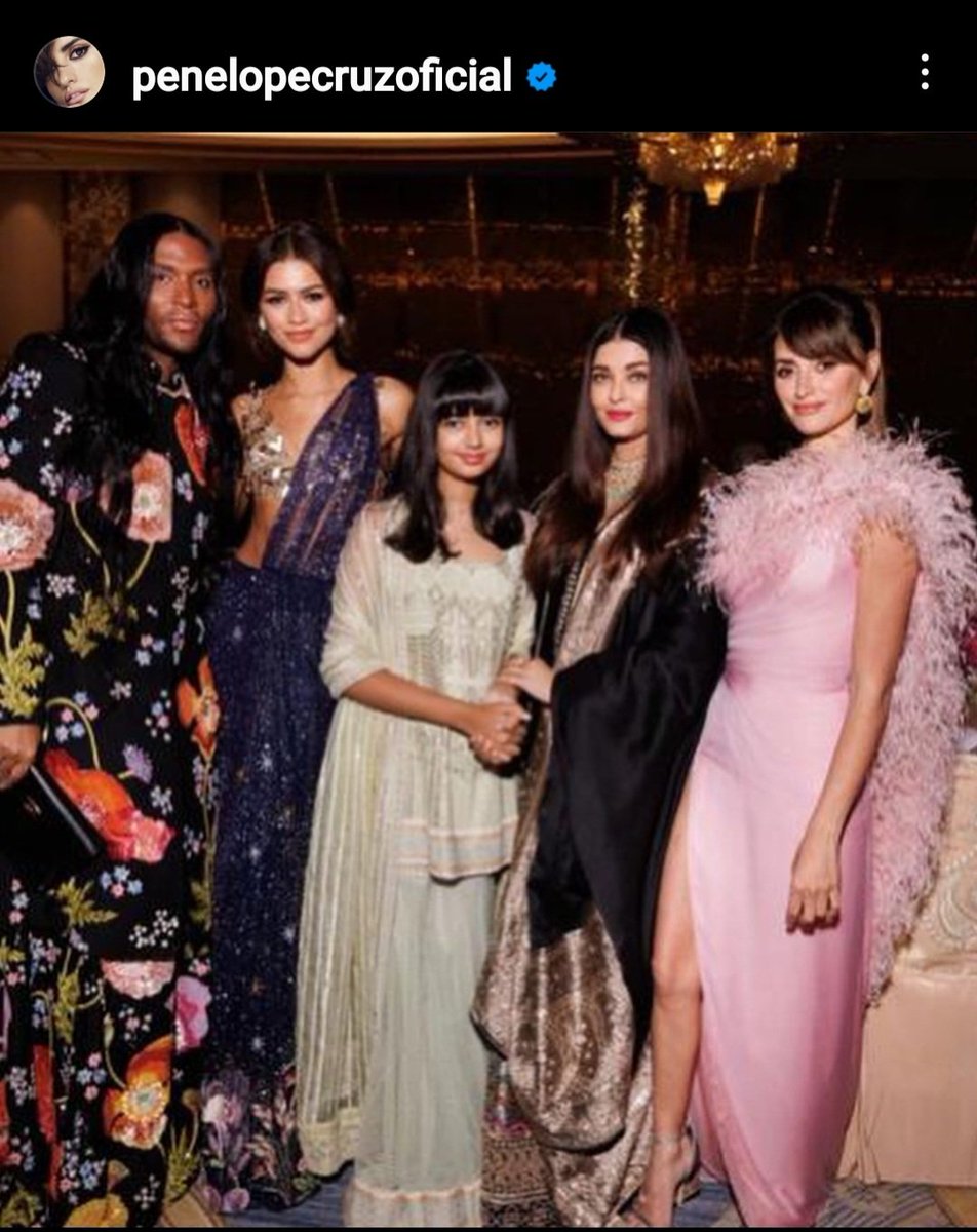 chitracurates's tweet photo. From sharing the warmest hugs with senior actresses down south to having her pictures posted by Penelope Cruz and Gigi Hadid, WHO EVEN IS ON AISHWARYA'S LEVEL? The diverse body of work across industries + sheer fame and goodwill speaks volumes. https://t.co/nvMSwFXkRk