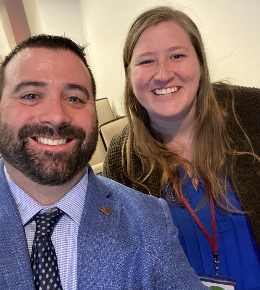 COVD's tweet photo. TOUR de OPTOMETRY UPDATE!

Last week, COVD Secretary-Treasurer Patrick Quaid MCOptom, PhD, FCOVD, visited the New England College of Optometry (NECO) as part of the Tour. Thank you to the great group with fantastic questions! https://t.co/0sh7qjTShD