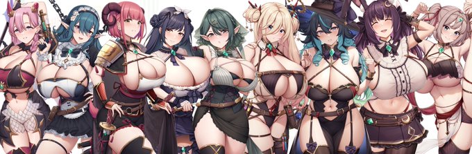 おっぱいデカいファンタジー少女を描いています☺️🙏
 #これでフォロワーさん増えました 