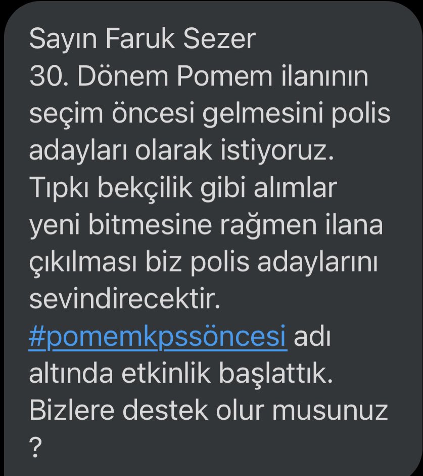 Girerken çile, girdikten sonra çile, çalışırken ve hatta emekli olduktan sonra dahi çile… 
Gençler 30. Dönem için ilan bekliyor. 
#pomemkpssöncesi