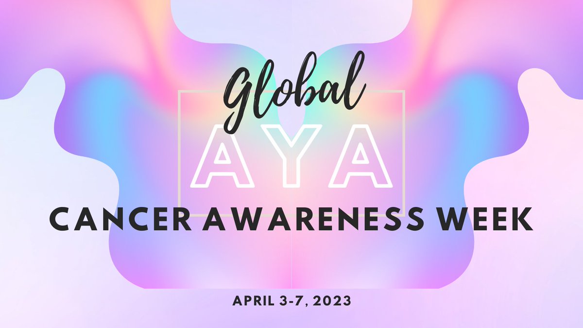 This week is Adolescent and Young Adult (AYA) Cancer Awareness Week! We'll be sharing resources and highlighting the unique needs and challenges of this important community that often falls in between pediatric and adult care. 
1/3
#AYAWeek #AYAWare #AYACancer #YACancer