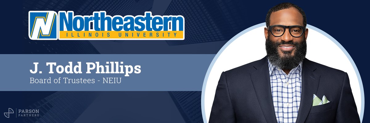 Press Release:  Governor Pritzker Appoints J. Todd Phillips to NEIU Board of Trustees

parsonpartners.com/insights/gover…