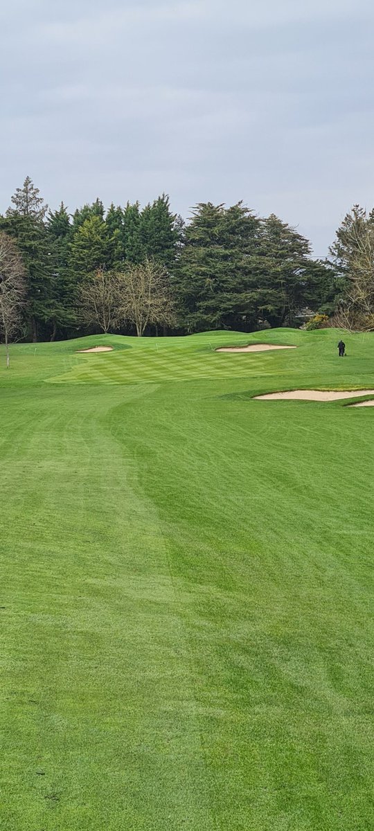 Nice to be able to get the mowers back out today <a href="/dundalkgolfclub/">Dundalk Golf Club</a> and put a bit of shape back into the course after a very wet March. Forecast looks good for a busy Easter weekend of golf 🏌‍♂️🏌‍♀️🏌
