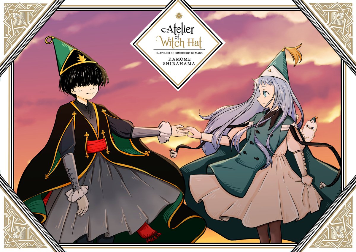 Definitivamente, es mi manga favorito 💙
#Δ帽子 #wha #witchhatatelier