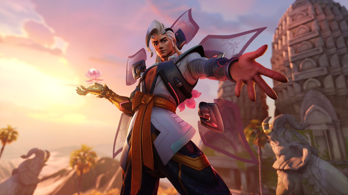 IVTHWALL's tweet photo. Overwatch has teased it’s newest support hero! More details to follow tomorrow (via @PlayOverwatch) 🌸💉. 

#Overwatch2 #Hero36 #Support https://t.co/QFm8kvNOQT