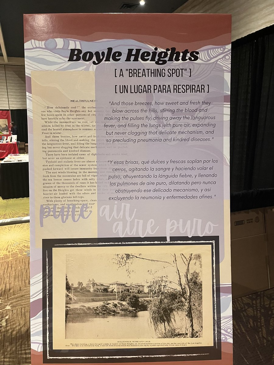 mariagtzvera's tweet photo. Very grateful to have attended my first (in-person) academic conference at the #OAH23 this weekend! Also grateful to the @BH_Museum team, the work we put into our exhibition, and the scholars I got to meet and converse with 😁 https://t.co/HXONfbmKLz
