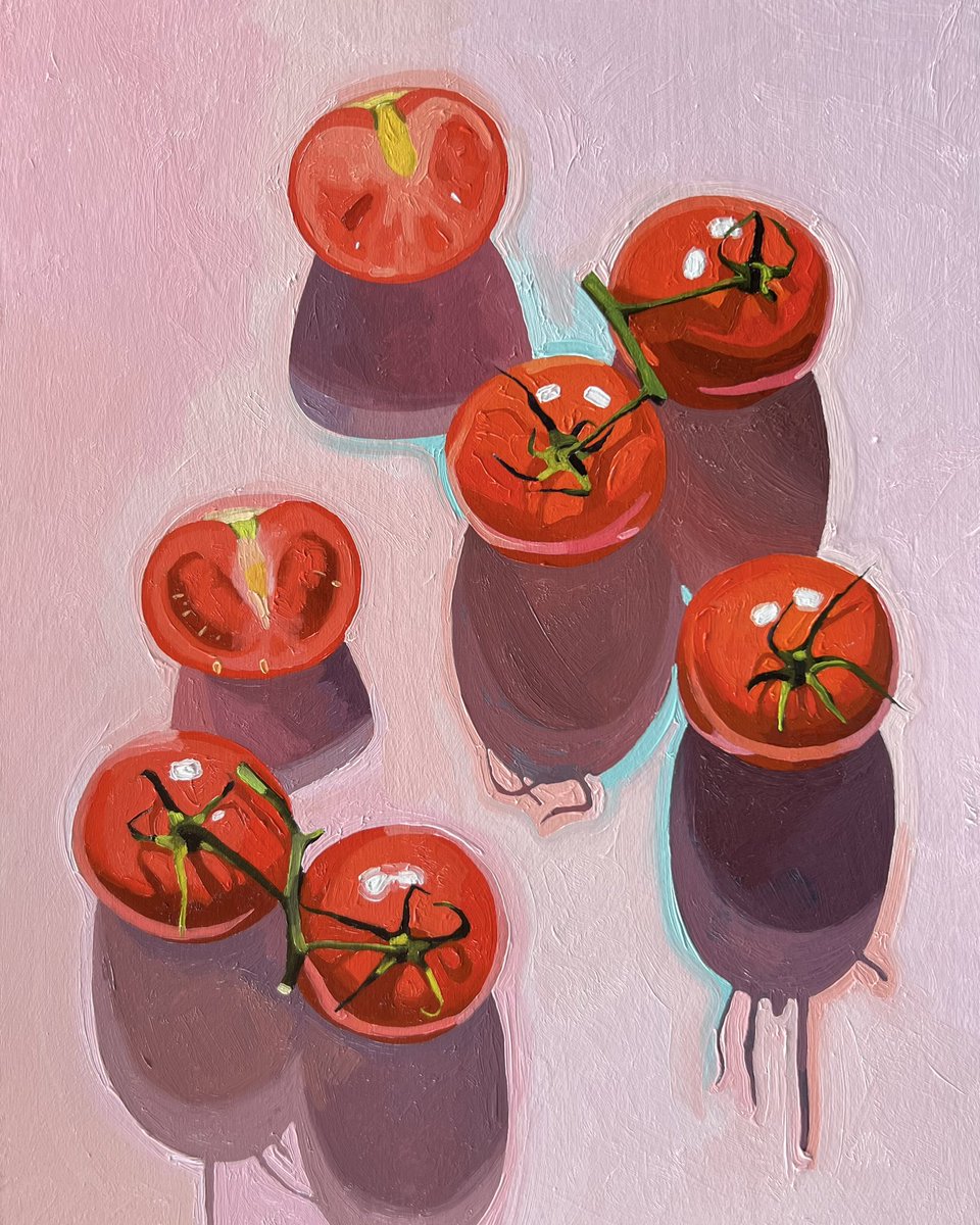 「tomatoes no. 9 」|Leah Gardnerのイラスト