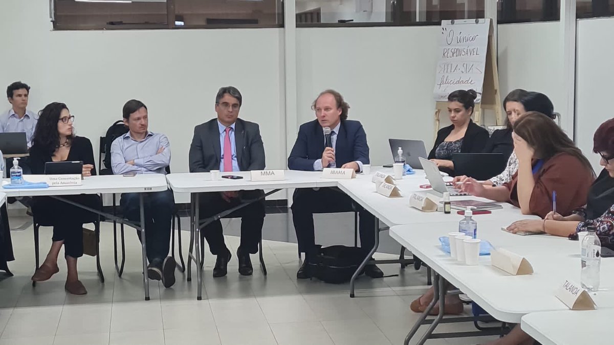 AndreLima_Adv's tweet photo. Minha 1a participação em reunião pública da sociedade civil pela Sec. Extraordinária de Controle dos Desmatamentos (SECD/MMA)
O Plano de Prevenção e Controle dos Desmatamentos na Amazônia #PPCDAm será publicado p/ consulta pública na semana próxima. https://t.co/2HLgmQco8U