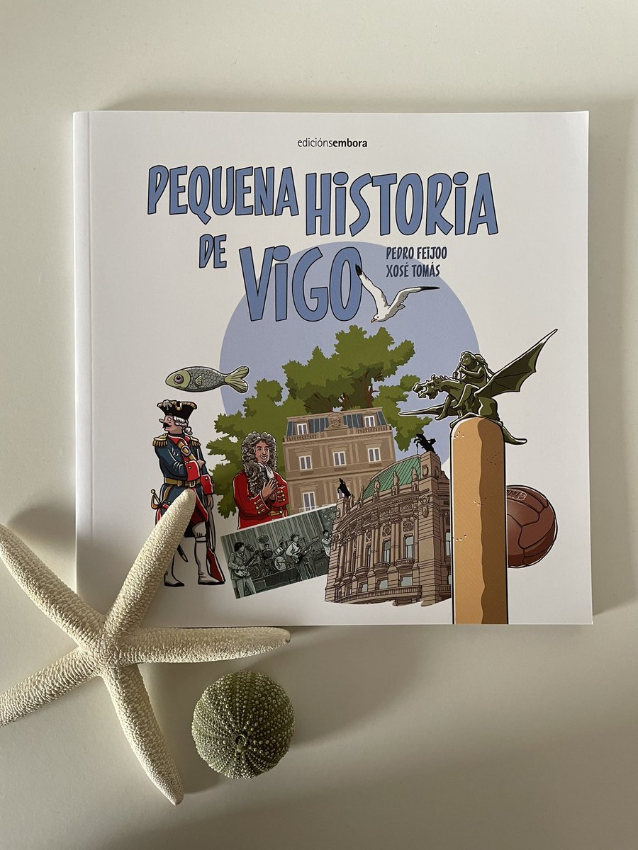 “Pequena historia de Vigo”, de Pedro Feijoo e Xosé Tomás é un dos tres finalistas dos Premios Follas Novas do Libro Galego na categoría de Banda Deseñada e Libro gráfico!