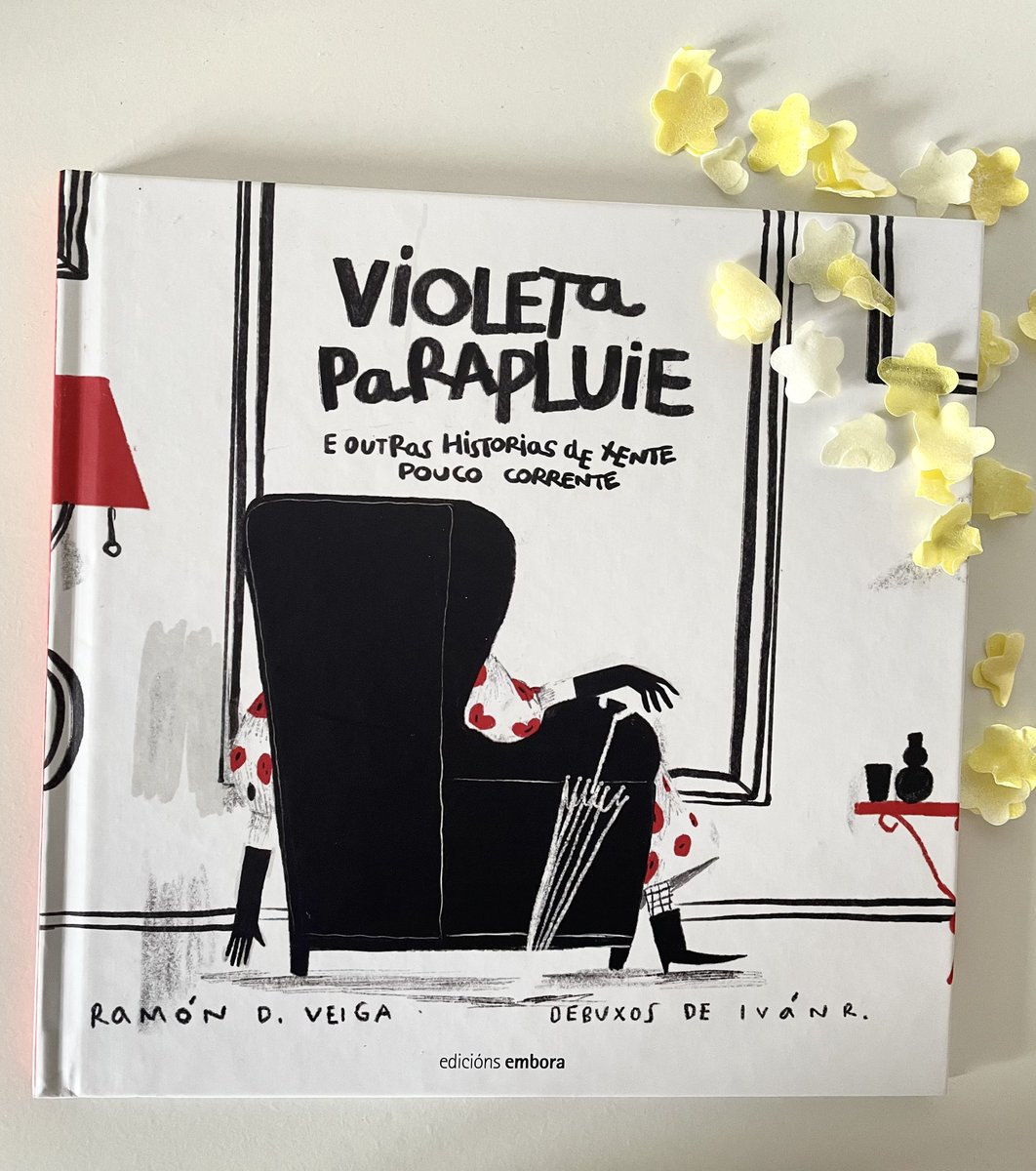 “Violeta Parapluie e outras historias de xente pouco corrente”, de Ramón D. Veiga e Iván R. é un dos tres finalistas dos Premios Follas Novas do Libro Galego na categoría de Libro Ilustrado. Parabéns, amigos!