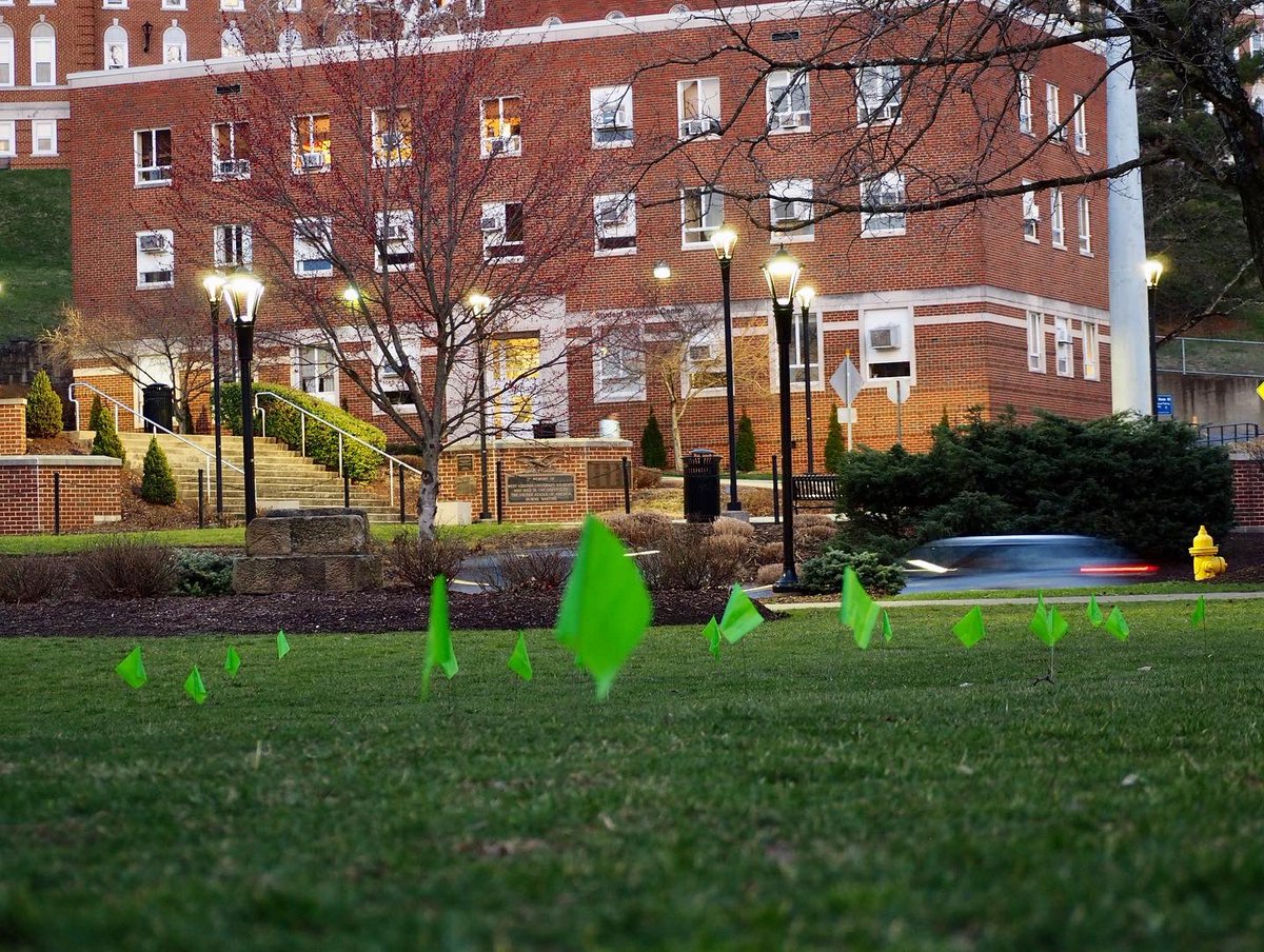 This week we’re throwing back to University Mental Health Day! Active Minds members put out signs and flags to spread awareness and represent students who are struggling with mental health issues. Join us this week for officer elections. The meeting will be held on Thursday!