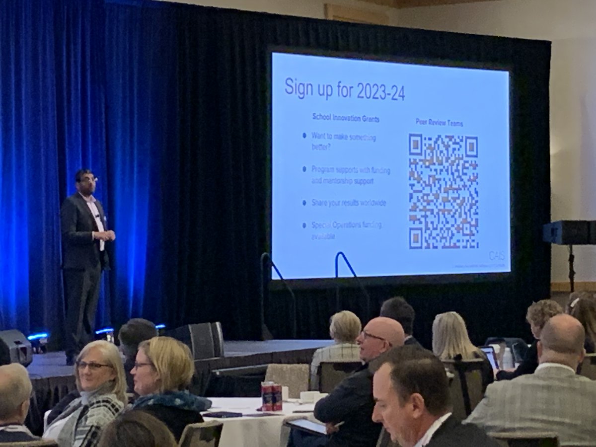 david_di_toront's tweet image. Excited to be back for Day 2 of #CAISNLC  with @CAIS_Schools  from across the country - a day full of connections awaits!  Encouraging operations leaders to take part in School Innovation Grants program and Peer Review Teams next year!