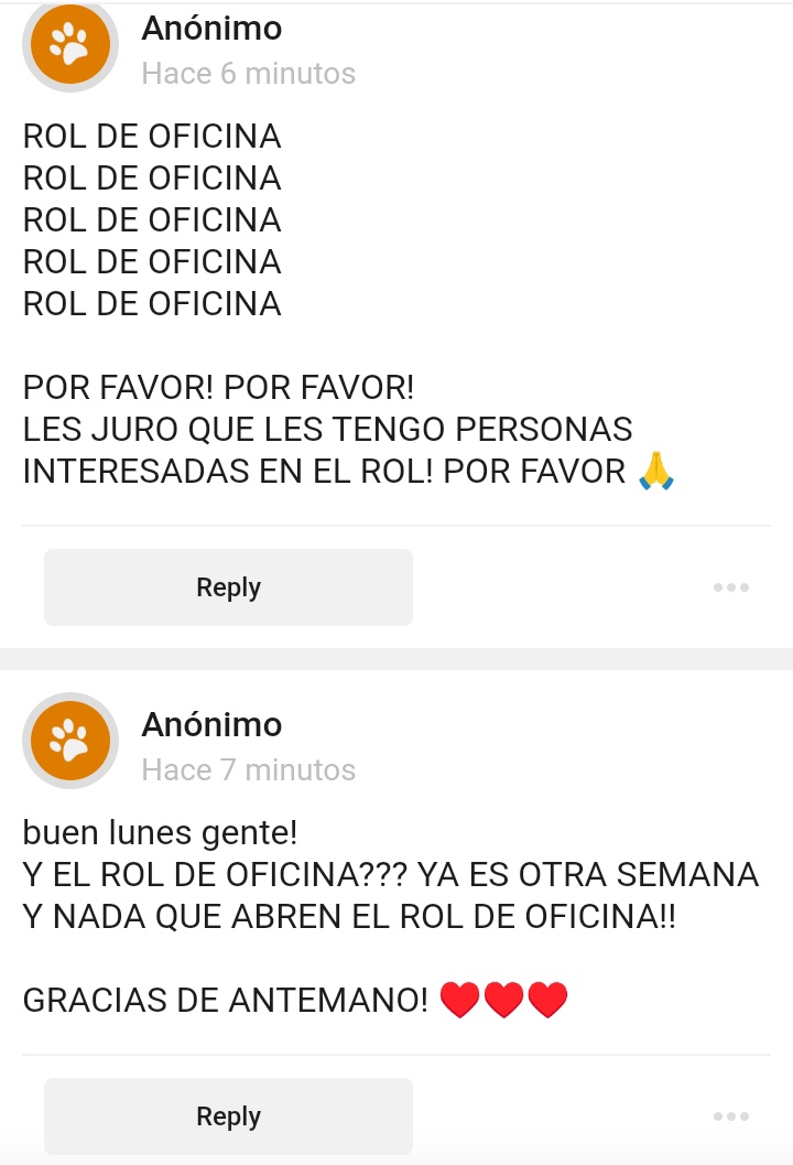 chicos pasiensia con los del oficina rol 😭🥒