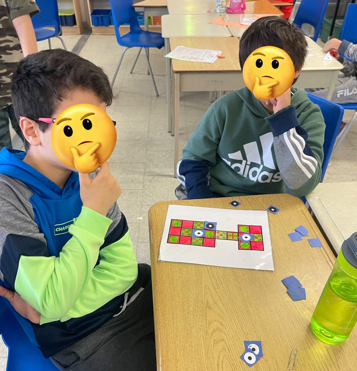 MsAlyssaGeorge's tweet image. Travelled back in time to the ancient civilization of Mesopotamia! Gr4s made and played a 5000 year old game called The Royal Game of UR! They are SO excited to take these home and share the fun with their families!! ☺️💙#fortheloveoflearning  @avenue_lake @HWDSB