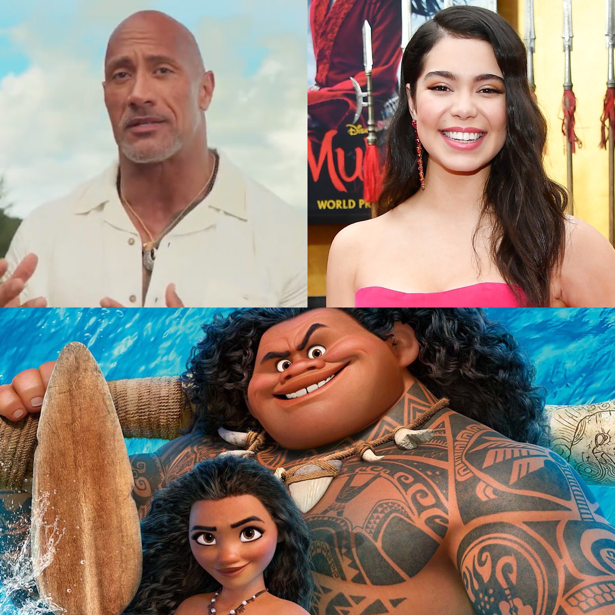 A LIVE ACTION OF MOANA