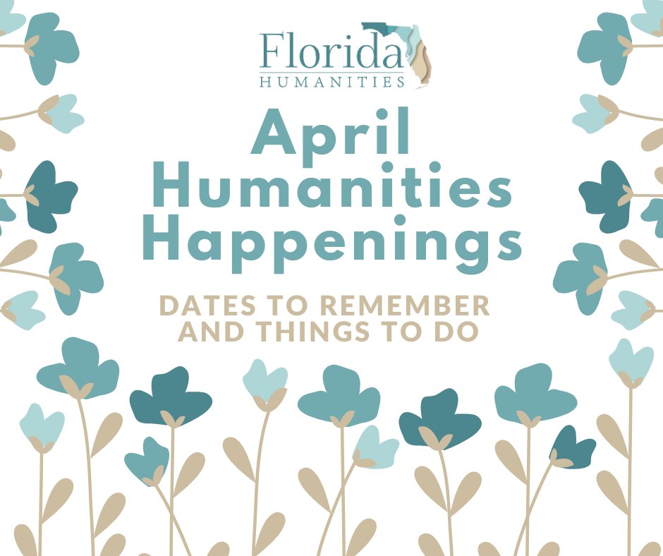 FlHumanities's tweet photo. Check out our full events calendar to see some of the enriching humanities programming our funded partners are hosting across the state this April! https://t.co/lFaNcGIk3D
#FLHumanities #Florida #events #humanitiesforall https://t.co/JxOwtBLssl
