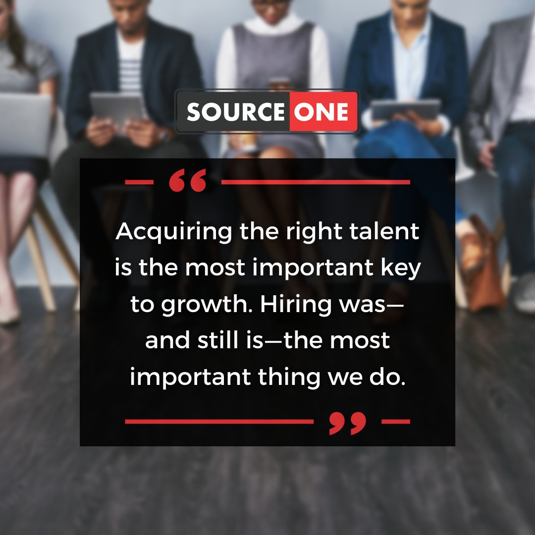 SourceOne_Staff's tweet image. #MondayMotivation- Hiring the right talent is the most important thing.

#sourceone #sourceonestaffing #staffing #staffingsolutions #lightindustrial #warehouse #administration #office #HR #hospitality #allinonestaffing #illinois #recruitment #qualifiedcandidates