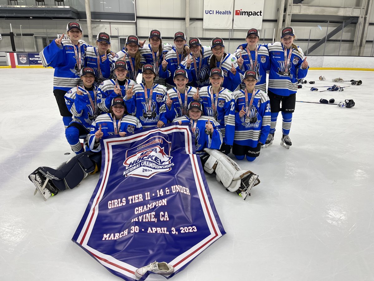 YHH on Twitter "USAH Nationals 14U Tier II 2A Girls NATTY. CHAMPS