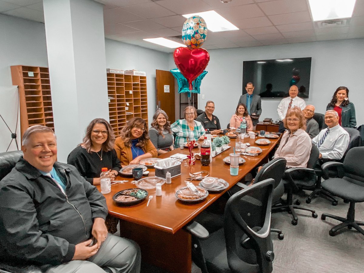 MyFBMI's tweet photo. Help us wish our director, Dr. Mark Bosje a very happy birthday! 🎉 Our office staff enjoyed celebrating with him today! We are so grateful for the care and dedication he gives to each of our missionary families. https://t.co/FFymfR3Yhu