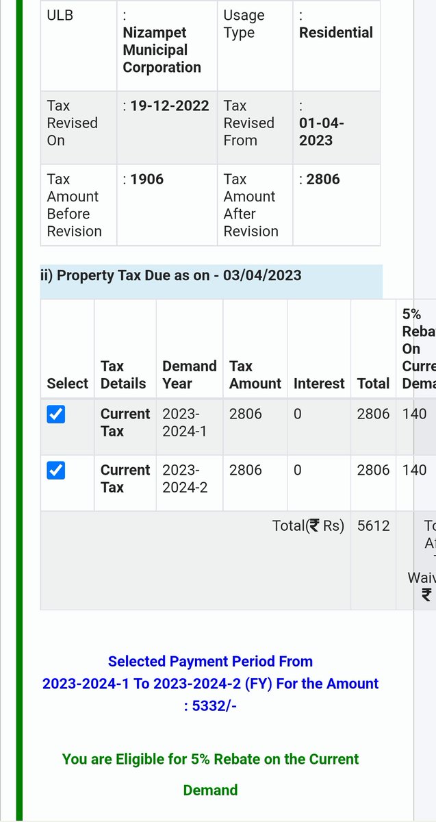 jeeth1981's tweet photo. and other taxes.
I urge the NMC to reconsider this increase in property taxes and think of how the revenue will be used to improve the services and infrastructure in the area. 
#Kausalyacolony #Bachupally 
@KCRAcolony @RKYadav8361 @dhanaramaraju @vemula_haritha @AnilMajeti https://t.co/XTXESL0kS8