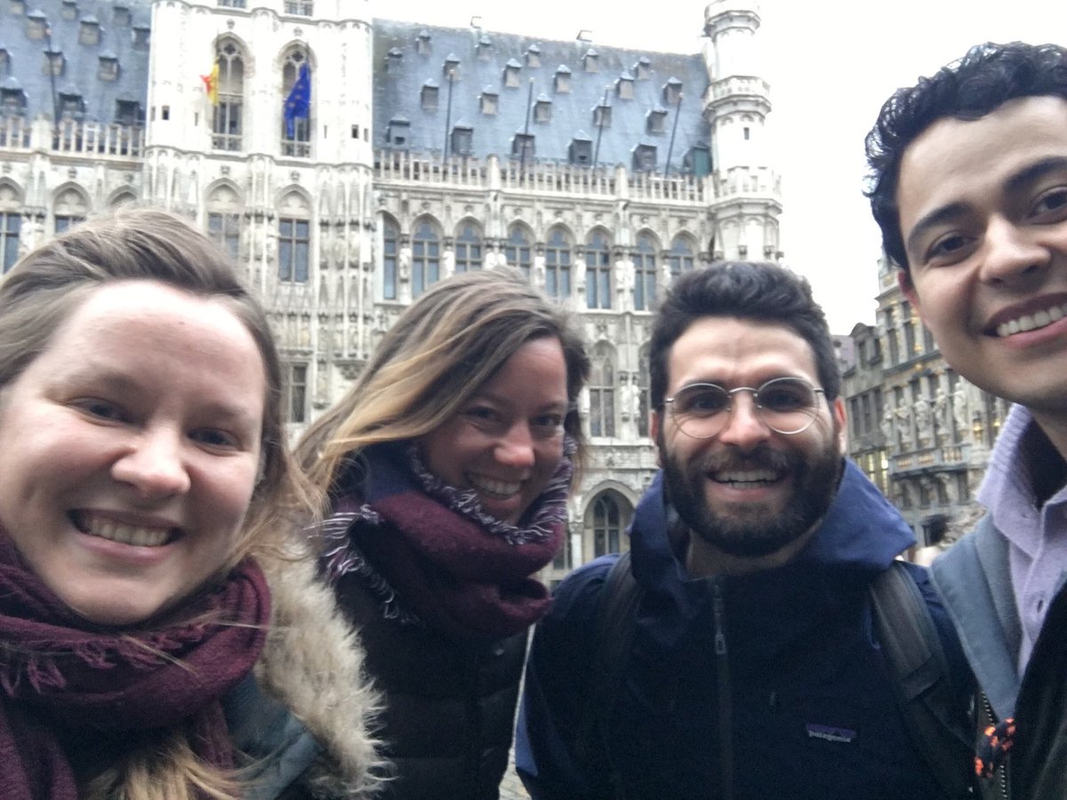 The end of workshop «How do the EU, the member states and civil society address occupational health problems in slaughterhouses in Germany?» with <a href="/AleValSep/">Alejandro Valdivia</a> <a href="/AlexiaBigorne/">Alexia Bigorne</a> Andrés Salazar Abello Francesca Grasso Hanna Kieschnick <a href="/MariaMautner/">Maria-Christine Mautner</a> <a href="/rubendp_93/">Ruben Della Pia 🇪🇺</a>, many thanks <a href="/CircleU_eu/">Circle U.</a>