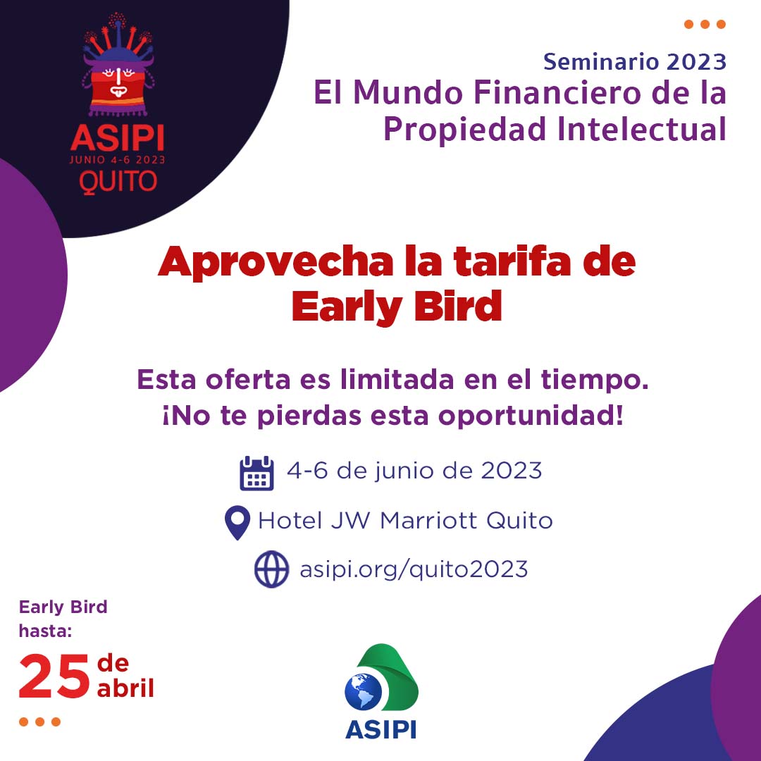 🚨
¡Tarifa Early Bird para #asipiquito! 
Les recordamos que siguen abiertas las inscripciones para nuestro seminario en #Quito.  
No dejes pasar esta oportunidad de registrarte con descuento.  

Inscripciones 
👇
asipi.org/quito2023/regi…

#asipi #quito2023 #earlybird
