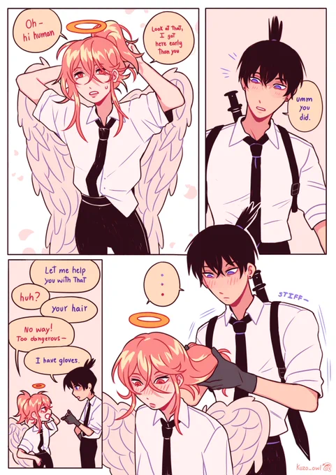 Hair tied up✨ 