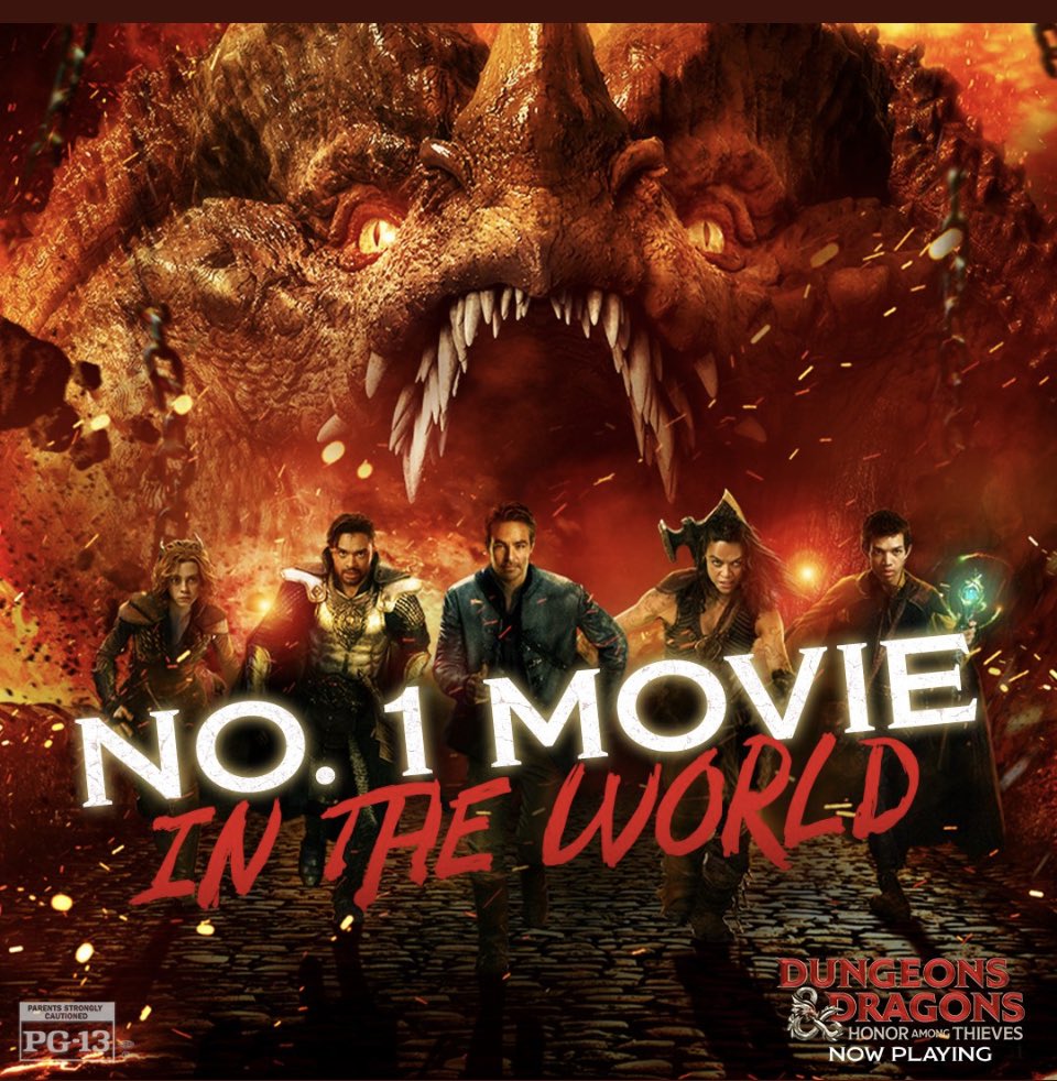 Thank you, world! #dndmovie