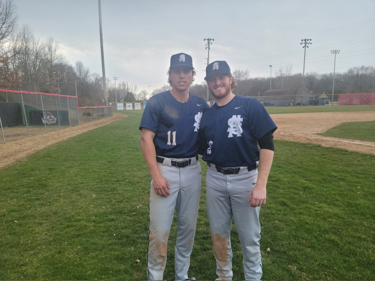 FINAL
From South Bend
St. Ambrose  - 13
IU Southbend - 2
Fighting Bees take the Series
WP - Joey Turek 
HITS -Webber 2,Mucha 3,Pawyza 3
2B - Pawyza  2
3B - Mucha
RBI's -Webber 2,Mucha 2,Pawyza 2
      ☆ PLAYERS OF THE GAME ☆
         Jake Mucha, Mike Pawyza 
#RollBees