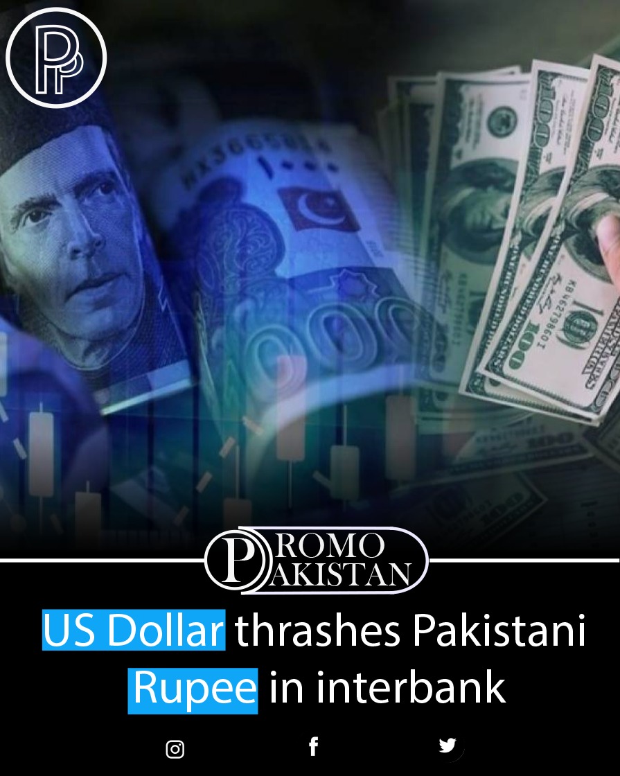 The US dollar on Monday stopped the winning streak of the Pakistani Rupee to settle at Rs285.03 after gaining Rs1.22 at the closing time of the interbank trading.

#promopakistan #EconomicChallenges