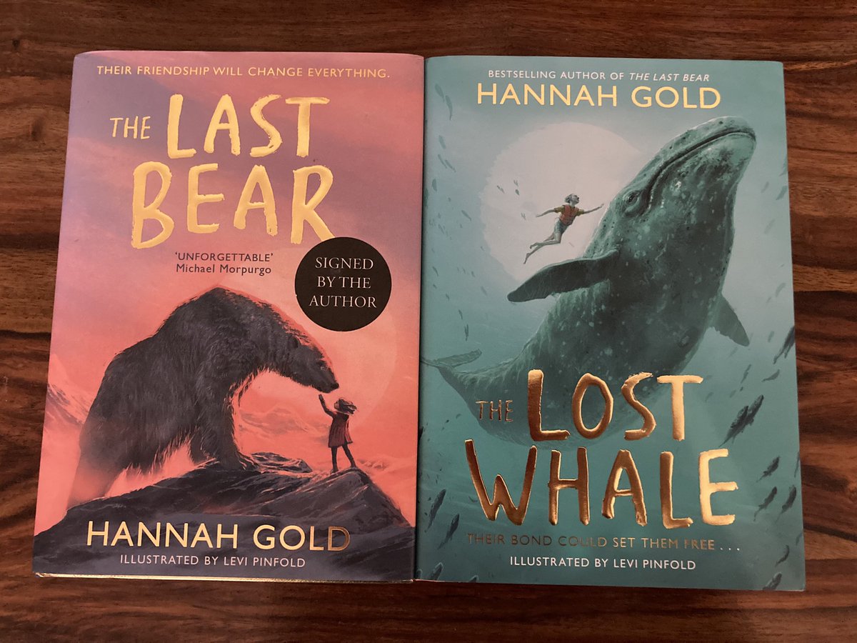 I’ve been sorting out my bookshelves and come across extra copies of two really special books so it’s time for an Easter break giveaway!
One copy of The Last Bear &amp; The Lost Whale.
🌊FW <a href="/HGold_author/">Hannah Gold - here sometimes 🤩</a> &amp; <a href="/KateHeap1/">Kate Heap: Scope for Imagination</a> 
🌊RT
🌊Tag 2 children’s book lovers
Closes 10pm 6.4.23 (UK only)