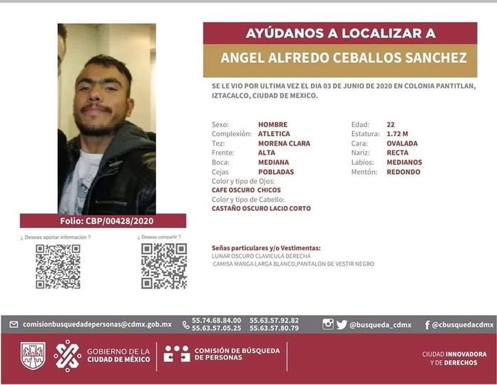 BotDesaparecidx on Twitter "RT Fam_Unidas_AC TodosEnLaBúsqueda