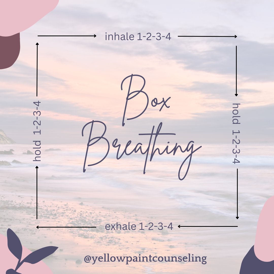 #Boxbreathing is a relaxation technique that involves breathing in for a count of 4, holding the breath for a count of 4, exhaling for a count of 4, and then holding the breath for another count of 4.
#breathingtechniques #stressrelief