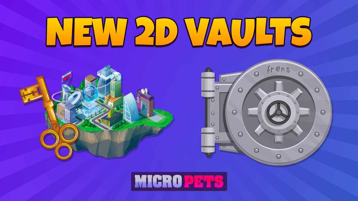 MicroPets_io's tweet photo. As of today, the #PETS2D give the user multiple of utilities to take advantage of our ecosystem: 

- A portion of sales go towards charity (PETS Charities)
- Your 2D will boost your #MicroPetsRunner bonus in order to collect MORE $COINS (in app currency which you can swap for items within the shop or/and purchase #MagicChest Tickets
- #PETS2D will give you access to participate in the monthly rewards from both #FrensVault & #KeysToPetropolis vault

Note: we will continue to add more valuable utility to the #PETS2D collection