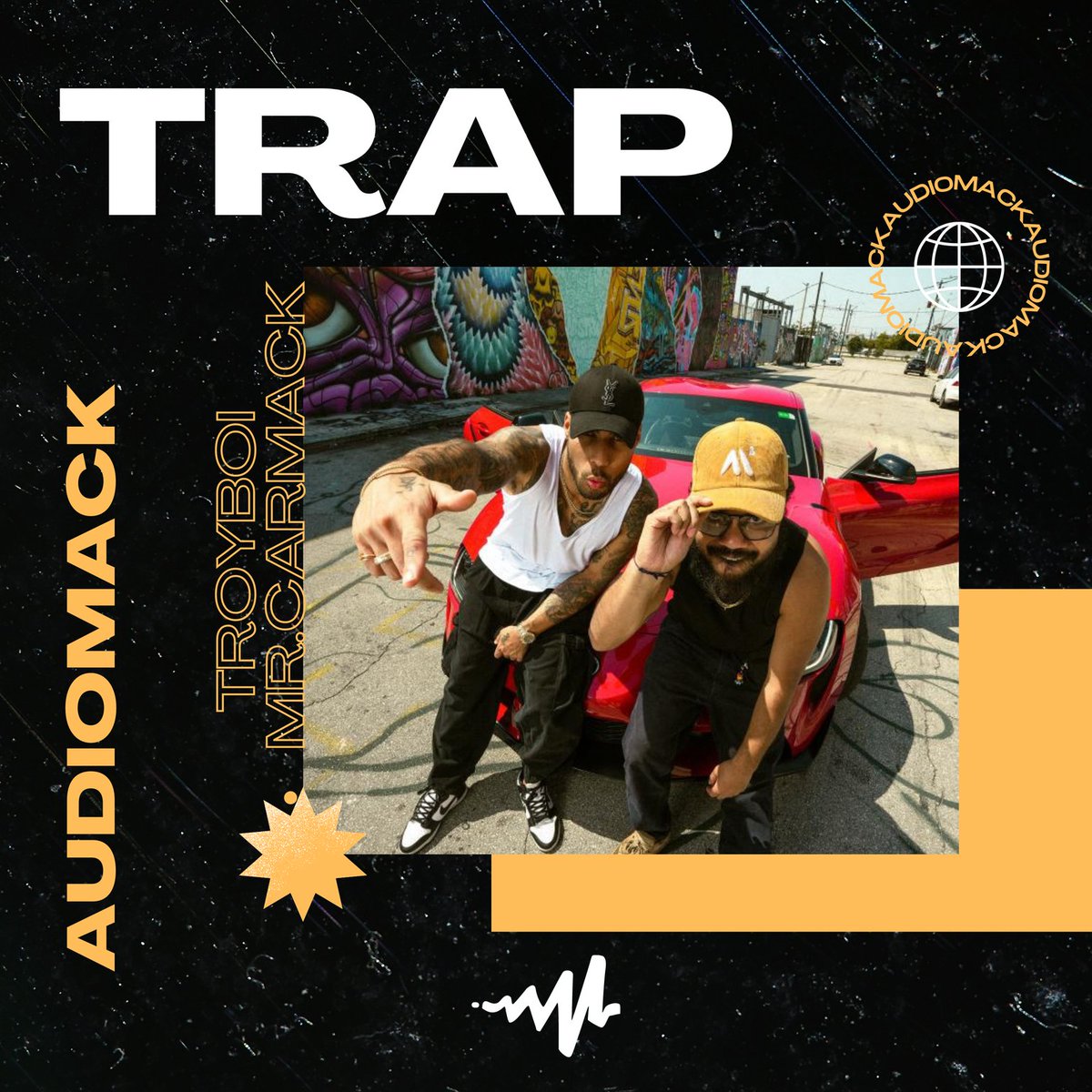 audiomackedm's tweet photo. the legends @troyboi &amp; #MrCarmack have both been massive pioneers in the trap era and 10 years later they've finally released their first collaboration - 'Makin Moves'  
It was only right to put them on our cover of our #trap playlist 

LISTEN: https://t.co/c6h1KzQNgW https://t.co/ve00c63ykg