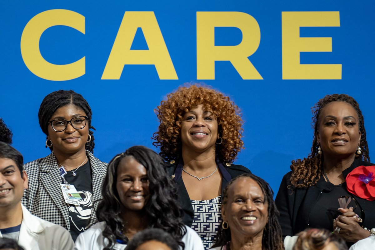 JoeBiden's tweet photo. Let’s protect the lower prescription drug costs we secured for seniors on Medicare.  
Let’s lower health care costs for more people.  
Let’s keep building the economy from the middle out and the bottom up, not from the top down.

Let's finish the job. https://t.co/7aR34c7y3J
