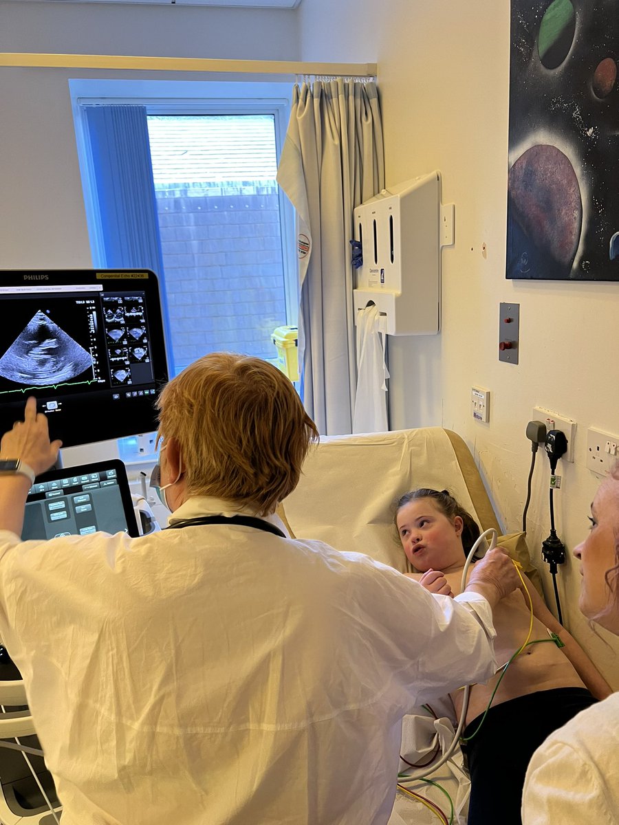 SimonPobble's tweet photo. So proud of Eva. Annual check up passed with flying colours. So amazing to see her magic heart working so well. #littlemiracle #worldwithoutdowns #leedslgi https://t.co/QRSExqqvyy