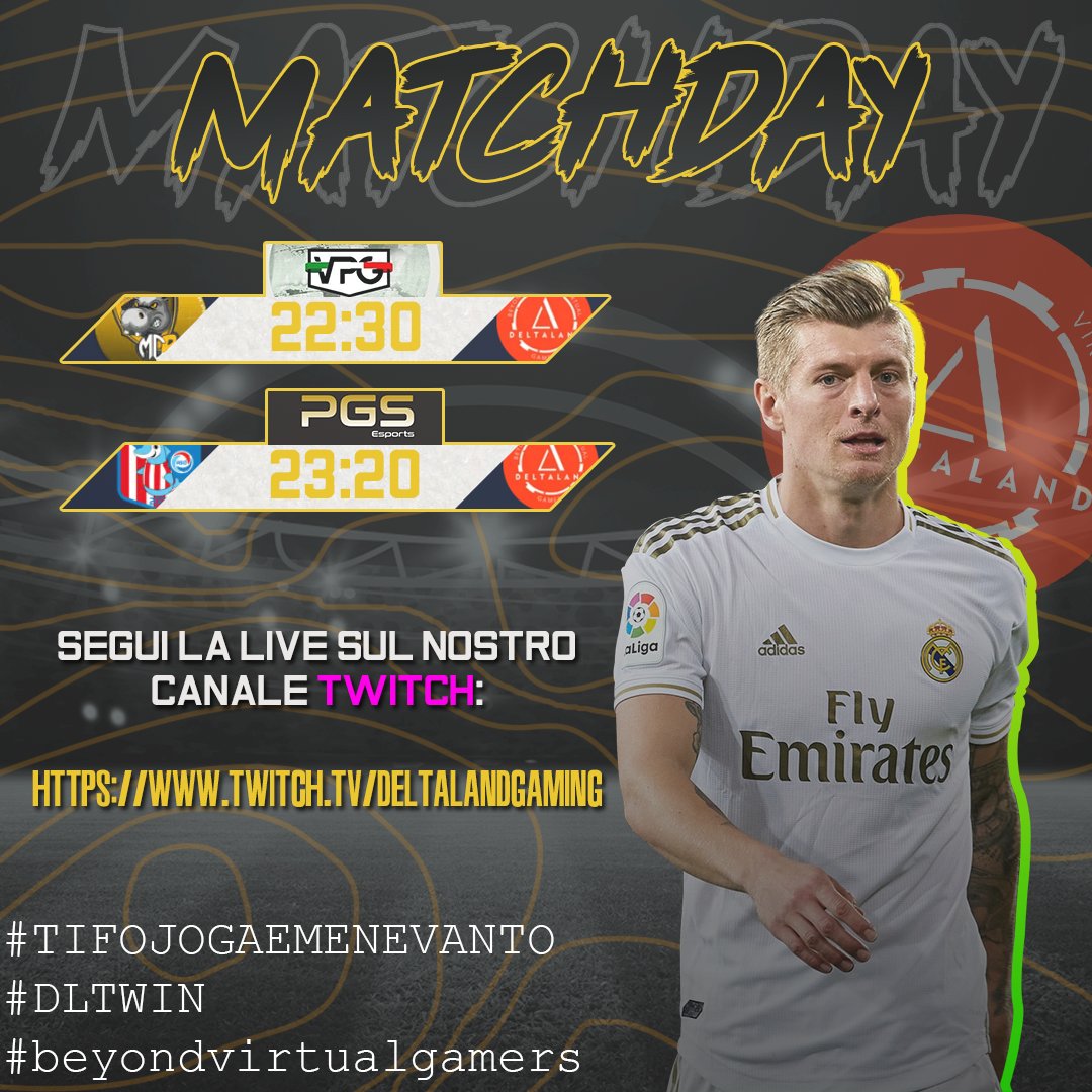 JogaBonitoIT4's tweet photo. ๐๏ธ|MATCHDAY
๐|@VPGItaly
๐|@MC__Revolution 22:30
-
๐|@PGS_ITALIA
๐|@OlympicSaEsp 23:20
๐ฅ๏ธ|https://t.co/r8971rgRx3
@DELTALANDGaming
#TifoJogaEMeNeVanto
#DELTALANDgaming #DLTWIN
#beyondvirtualgamers https://t.co/0LTk5HqEnx
