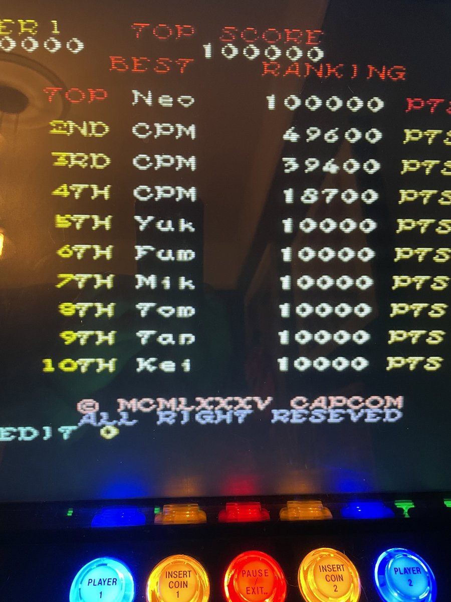 NeoMK27's tweet photo. #archivescore. Strangely, exactly 100,000. Made it to the dragon at the end of level 3, but blew it. Grown to like the game over the month though. https://t.co/1ZXR8vogEv