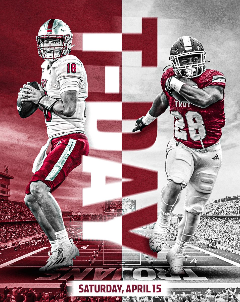 TroyTrojansFB's tweet photo. The countdown is on ⌛️...

#RiseToBuild | #OneTROY ⚔️🏈 https://t.co/EQENsEjp4p