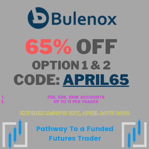 ProlongWealth's tweet photo. 📷 65% OFF LIFETIME Option 1 or 2
Sign Up link: https://t.co/kTg5CtP9y1 Promo code: APRIL65
Valid on $25K, $50K & 100K accounts - Option 1 or 2
Up to 11 per trader
Expires 11:59pm EST, April 30th, 2023
.
.
#bulenox #investinyourself #traders #beginnertraders #foundationoftrading #learntrading #professionaltraders #globalfinancialmarkets #innovativeapproach #ecosystemoftraderdevelopment #fundedtraders #trading #tradingskills #proveyourself #righttradingdecisions #financialworld #money #investing #business #finance #motivation #invest #success #entrepreneur #successfultrader #futurestrading #bitcoin