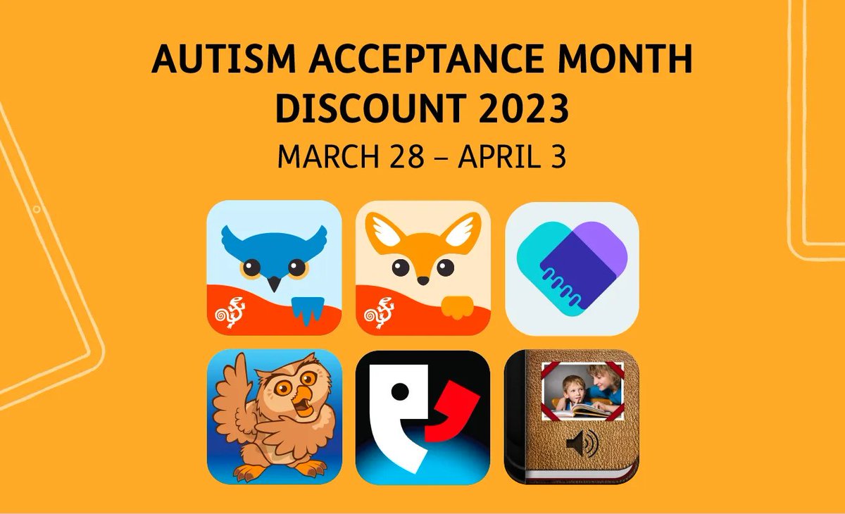 AssistiveWare's tweet image. Last chance! You only have until the end of today to take advantage of a 50% discount on our apps. Don’t miss out! 💻📱 #AACapps #AAM2023 assistivewa.re/3KJ00CE