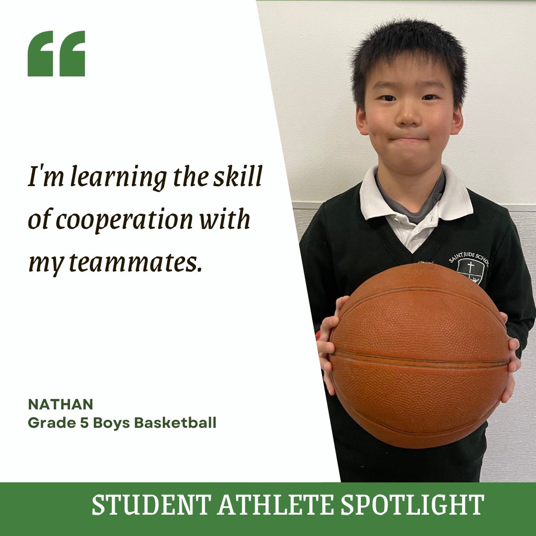 Nathan has shown much growth in his confidence and ability to work with others throughout the basketball season. Amidst this, he adopted a leadership role within the team! Go Nathan and #GoPatriots !
#studentathlete #CISVA