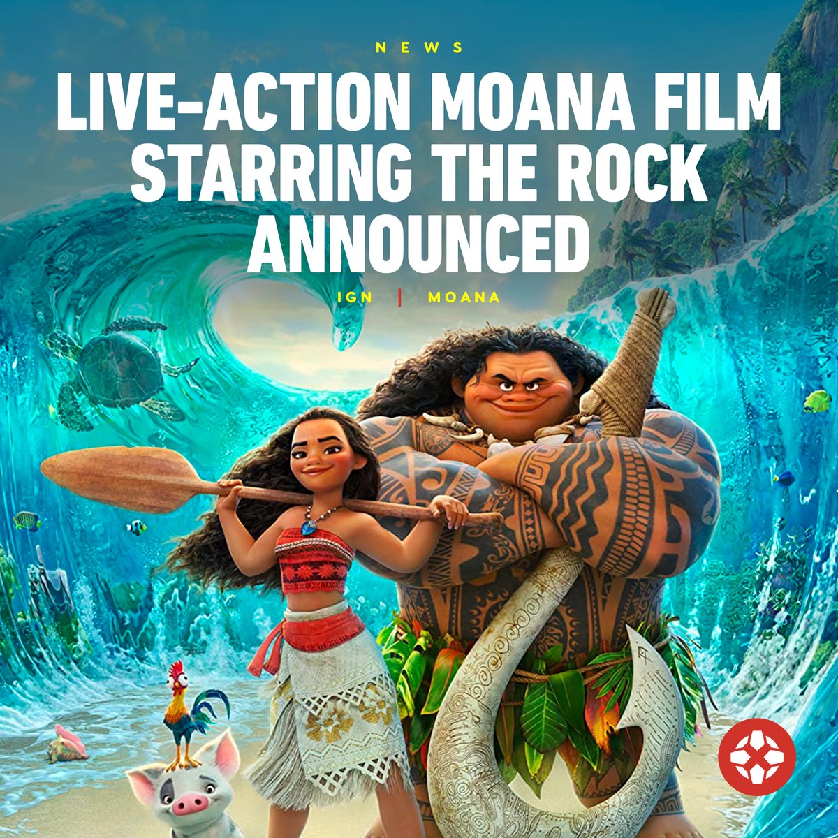 IGN on Twitter "Disney and Dwayne Johnson have announced that a live