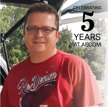 “What I enjoyed the most over the last 5 years was the great people at <a href="/AECOM/">AECOM</a>. You have the opportunity at AECOM to grow and learn. Favorite Achievement: Passing my PMP exam.” Carl Erasmus, Project Manager, Program Cost Consultancy #AECOMcelebrates #AECOMvoices