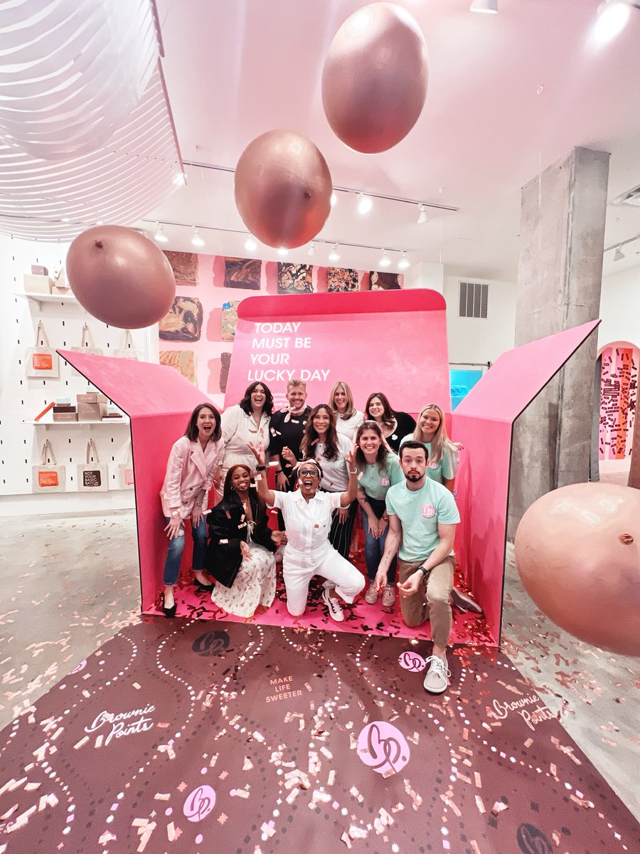Brownie Points comes to life at TENSPACE with an immersive experience for all ages that invites you to celebrate everything and celebrate you.🤎

 Open now through the end of June!

Follow us on IG + Facebook for more details on the experience + events!