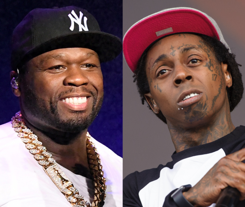 OrangeSodaParty's tweet photo. Let's settle this scientifically! 
"LIKE" for Lil Wayne
"RT" for 50 Cent
Who would win in a 20 song Verzuz? https://t.co/sS3vbACZB9